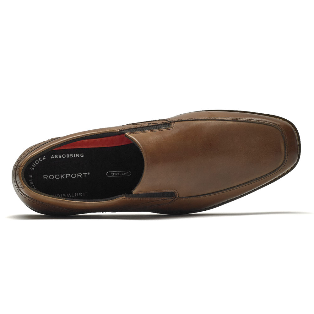 Rockport Slip-On For Mens Brown - Braylon - XS8625104